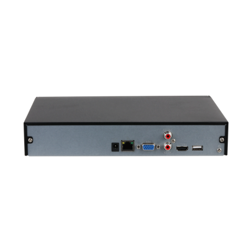 16-канальный IP-видеорегистратор 4K H.265+ и ИИ , Входящий поток до 256Мбит/с, сжатие: H.265+ H.265 H.264+ H.264 MJPEG, 1 SATA III до 16Тбайт, видеовыходы: 1 HDMI 1 VGA, cеть: 1 RJ45 1000Мбит/с, aудиовх/вых: 1/1, питание: 12В(DC)