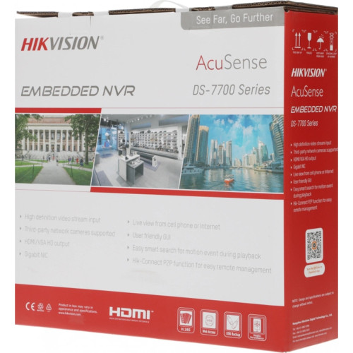 Видеорегистратор Hikvision DS-7716NXI-K4 Видеорегистратор Hikvision DS-7716NXI-K4