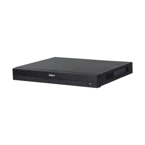 8-канальный IP-видеорегистратор c PoE 4K H.265+ и ИИ , Вх поток 256Мбит/с, H.265+ H.265 H.264+ H.264 MJPEG, разрешение записи до 16Мп, 2 SATA III до 16Тбайт, 8кн@4Mp 2кн@16Мп, 1 HDMI 1 VGA, 1 RJ45 1000Мбит/с, 8 RJ45 100Мбит/с PoE/PoE+ до 130Вт, трев 4/2, 