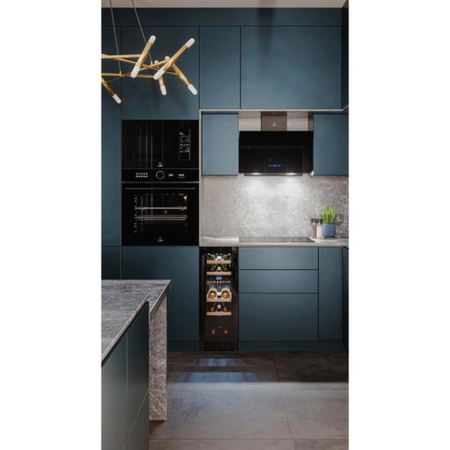 Винный шкаф Lex LWD3017BL dual zone 1-нокамерн. черный