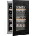 Винные шкафы LIEBHERR/ Винный шкаф LIEBHERR, высота ниши 88см, ВхШхГ 906х595х572 мм, TipOpen, черный цвет периметра стеклопакета