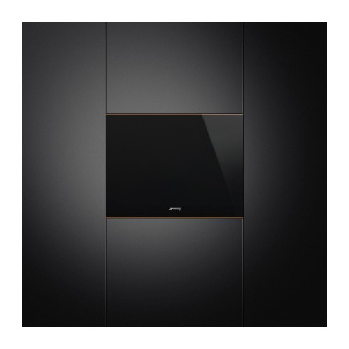 Винный шкаф Smeg/ Винный шкаф Smeg, ВхШхГ 457х596х560, встраиваемый, Dolce Stil Novo, 20 бутылок, полки из бука, LED подсветка, угольный фильтр, сенсорное управление, электронный контроль температуры, электронная система открывания дверцы, объем 56 л, эне