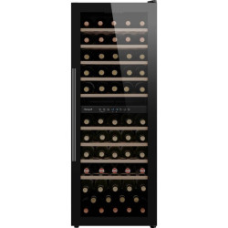 Винный шкаф Weissgauff WWC-77 DB DualZone 1-нокамерн. черный