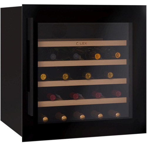 Винный шкаф/ Винный шкаф Lex LWD6036BL 1-нокамерн. черный стекло (CHAT500006)