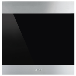 Винный шкаф SMEG/ 60 см, Classica, перенавешиваемые двери, Push-pull, 29 бутылок, деревянные полки, 5-20 С, нержавеющая сталь