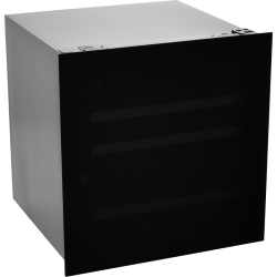 Винный шкаф ZUGEL/ Винный шкаф ZUGEL, встраиваемый, ВхШхГ 59.5х59х56.3 см, объем 85 л, вместимость 36 бутылок, 2 температурных зоны, сенсорное управление, LED дисплей, защита от УФ-излучения, LED подсветка с автоматическим включением, 3 полки из бука, отк