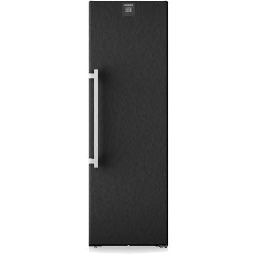 Винный шкаф LIEBHERR/ Vinidor, 2 темп. зоны, дверь глухая, доводчик SoftSystem, сенсорный дисплей Touch&Swipe, корпус BlackSteel, ВхШхГ, см: 185.4х59.7х67.5