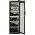 Винный шкаф LIEBHERR/  Серия GrandCru Selection, дверь со стеклопакетом с защитой от УФ-излучения, жесткая ручка из алюминия, в. 188,4 см, ш. 60 см, макс. кол-во бутылок Бордо (0,75 л): 229 бут., черный цвет