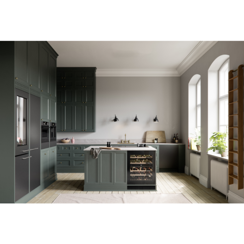 Винный шкаф ASKO/ Арт. 745894 ; Винный шкаф ASKO, высота 82 см, объем 120 л, сенсорное управление, Wi-Fi, LED освещение, угольный фильтр, энергоэффективность А+, цвет черное стекло