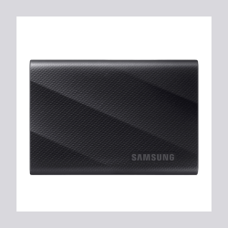 Внешние HDD и SSD/ Samsung External SSD T9, 1000GB, Type-C, USB 3.2 Gen2, R/W 2000/1950MB/s, 88x60x14mm, Black (12 мес.)
