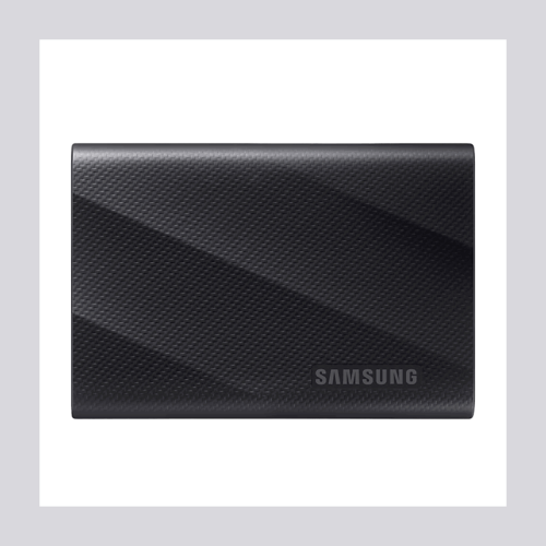 Внешние HDD и SSD/ Samsung External SSD T9, 1000GB, Type-C, USB 3.2 Gen2, R/W 2000/1950MB/s, 88x60x14mm, Black (12 мес.)