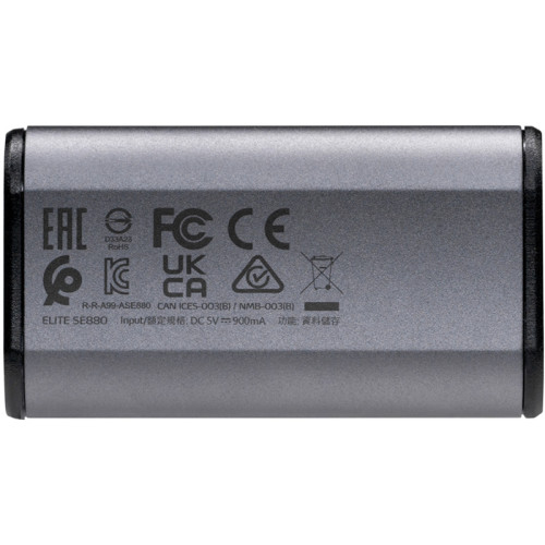 Твердотельный накопитель/ ADATA External SSD SE880, 512GB, Type-C, USB 3.2 Gen2х2, up to R/W 2000/2000 MB/s, 64.8x35x12.5mm, Titanium Gray (5 лет) Твердотельный накопитель/ ADATA External SSD SE880, 512GB, Type-C, USB 3.2 Gen2х2, up to R/W 2000/2000 MB/s, 64.8x35x12.5mm, Titanium Gray (5 лет)
