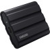 Внешние HDD и SSD Samsung External SSD T7 Shield, 1TB, Type C-to-C/A, USB 3.2 Gen2, R/W 1050/1000MB/s, IP65, 88x59x13mm, 98g, Black (12 мес.)