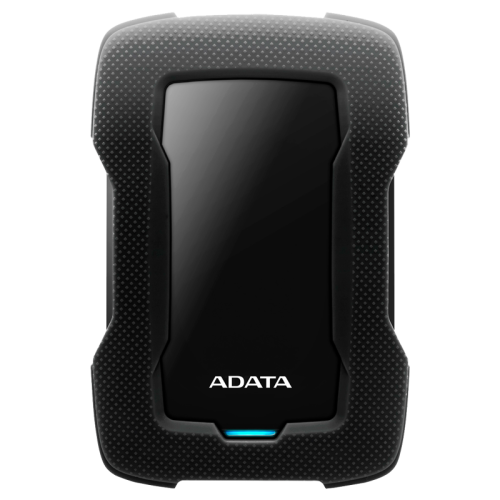 Внешний жесткий диск/ Portable HDD 2TB ADATA HD330 (Black), Silicone, USB 3.2 Gen1, 133x89x16mm, 190g /3 года/