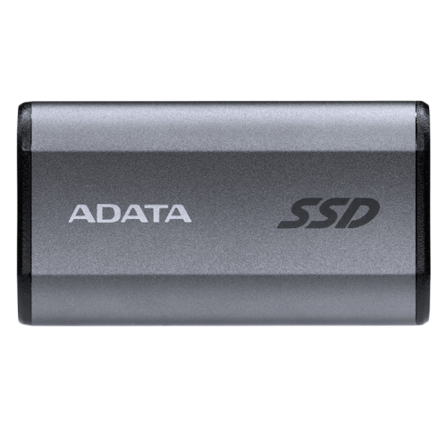 Твердотельный накопитель/ ADATA External SSD SE880, 4000GB, USB 3.2 Gen2 Type-C, up to R/W 2000/2000 MB/s, 64.8x35x12.5mm, Titanium Grey (5 лет)