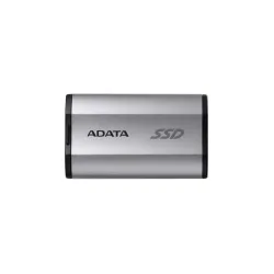 Твердотельный накопитель/ ADATA External SSD SD810, 2000GB, Type-C, USB 3.2 Gen2х2, up to R/W 2000/2000 MB/s, 72.7x44x12.2mm, Silver (5 лет)