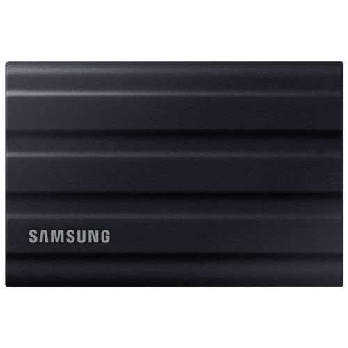 Внешние HDD и SSD/ Samsung External SSD T7 Shield, 2TB, Type C-to-C/A, USB 3.2 Gen2, R/W 1050/1000MB/s, IP65, 88x59x13mm, 98g, Black (12 мес.)