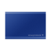 Твердотельный накопитель Samsung External SSD T7, 2000GB, USB Type-C, R/W 1000/1050MB/s, Blue Твердотельный накопитель Samsung External SSD T7, 2000GB, USB Type-C, R/W 1000/1050MB/s, Blue