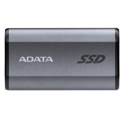 Твердотельный накопитель/ ADATA External SSD SE880, 4000GB, USB 3.2 Gen2 Type-C, up to R/W 2000/2000 MB/s, 64.8x35x12.5mm, Titanium Grey (5 лет)
