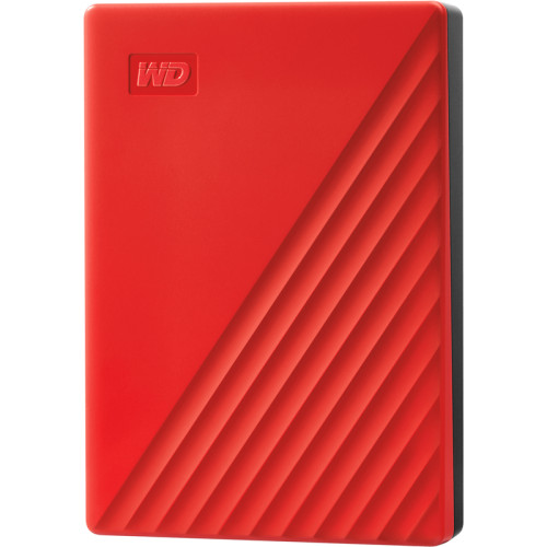 Внешние HDD/ Portable HDD 5TB WD My Passport (Red), USB 3.2 Gen1, 107x75x19mm, 210g /12 мес./