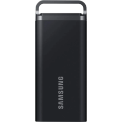 Внешний HDD/SSD/ Samsung External SSD T5 EVO, 2000GB, Type-C, USB 3.2 Gen1, R/W 460/460MB/s, 95x40x17mm, Black (12 мес.)