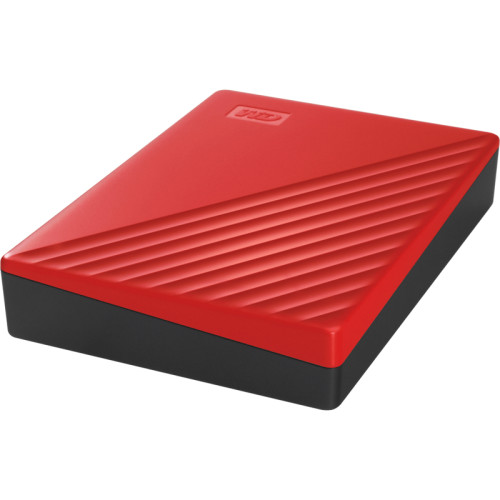 Внешние HDD Portable HDD 5TB WD My Passport (Red), USB 3.2 Gen1, 107x75x19mm, 210g /12 мес./