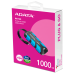 Твердотельный накопитель/ ADATA External SSD SC740, 1000GB, Type-C, USB 3.2 Gen2, R/W 1050/1000 MB/s, 121.8x40.5x22.3mm, Blue (5 лет)
