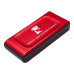 Твердотельный накопитель/ Kingston External SSD XS1000R BOC, 1000GB, Type-C/A, USB 3.2 Gen 2, R/W 1050/1000MB/s, 70x33x14mm, 69g., Red (60 мес)