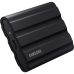 Внешние HDD и SSD/ Samsung External SSD T7 Shield, 4TB, Type C-to-C/A, USB 3.2 Gen2, R/W 1050/1000MB/s, IP65, 88x59x13mm, 98g, Black (12 мес.)