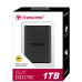 Твердотельный накопитель/ Transcend External SSD ESD270C, 1000GB, Type-C, USB 3.1 Gen2, R/W 520/460MB/s, 77x56x10mm, Black (3 года)