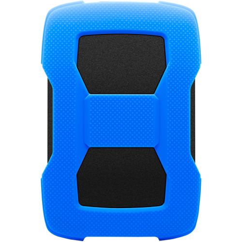 Внешний жесткий диск/ Portable HDD 1TB ADATA HD330 (Blue), Silicone, USB 3.2 Gen1, 133x89x16mm, 190g /3 года/