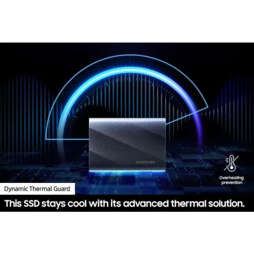 Внешние HDD и SSD/ Samsung External SSD T9, 2000GB, Type-C, USB 3.2 Gen2, R/W 2000/2000MB/s, 88x60x14mm, Black (12 мес.) Внешние HDD и SSD/ Samsung External SSD T9, 2000GB, Type-C, USB 3.2 Gen2, R/W 2000/2000MB/s, 88x60x14mm, Black (12 мес.)