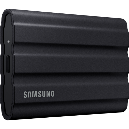 Внешние HDD и SSD/ Samsung External SSD T7 Shield, 4TB, Type C-to-C/A, USB 3.2 Gen2, R/W 1050/1000MB/s, IP65, 88x59x13mm, 98g, Black (12 мес.)