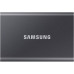 Внешние HDD и SSD/ Samsung External SSD T7, 4000GB, Type-C, USB 3.2 Gen2, R/W 1050/1000MB/s, 85x57x8mm, Titan Grey (12 мес.) Внешние HDD и SSD/ Samsung External SSD T7, 4000GB, Type-C, USB 3.2 Gen2, R/W 1050/1000MB/s, 85x57x8mm, Titan Grey (12 мес.)