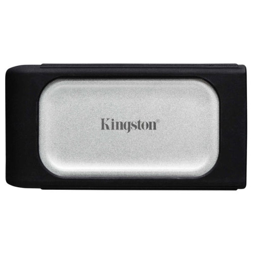 Твердотельный накопитель/ Kingston External SSD XS2000 BOC, 2000GB, Type-C, USB 3.2 Gen 2x2, R/W 2000/2000MB/s, IP55, 70x33x14mm, Silver (60 мес)