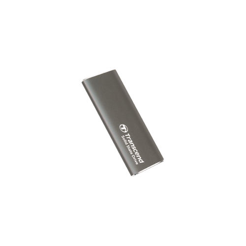 Твердотельный накопитель/ Transcend External SSD ESD265C, 2000GB, Type-C, USB 3.2 Gen2, R/W 1050/950MB/s, 81x33x7mm, два кабеля в комплекте (5 лет)