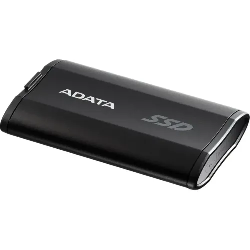 Твердотельный накопитель/ ADATA External SSD SD810, 1000GB, Type-C, USB 3.2 Gen2х2, up to R/W 2000/2000 MB/s, 72.7x44x12.2mm, Black (5 лет)