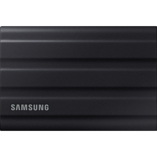 Внешние HDD и SSD Samsung External SSD T7 Shield, 4TB, Type C-to-C/A, USB 3.2 Gen2, R/W 1050/1000MB/s, IP65, 88x59x13mm, 98g, Black (12 мес.)