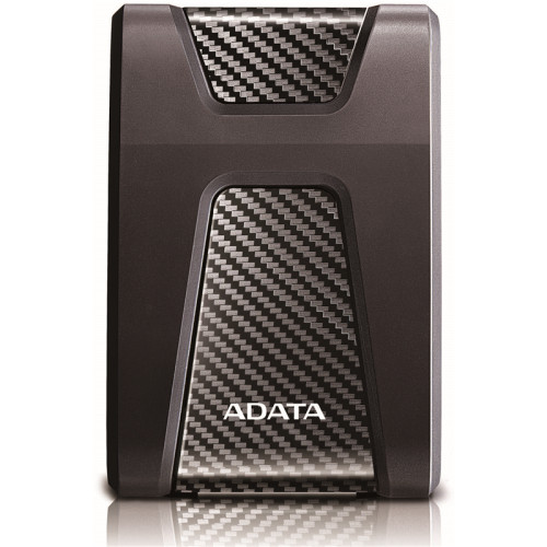 Жесткий диск внешний/ Portable HDD 1TB ADATA HD650 (Black), Silicone, USB 3.2 Gen1, 121x81x21mm, 201g /3 года/