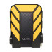Внешний жесткий диск/ Portable HDD 1TB ADATA HD710 Pro (Yellow), IP68, USB 3.2 Gen1, 133x99x22mm, 270g /3 года/ Внешний жесткий диск/ Portable HDD 1TB ADATA HD710 Pro (Yellow), IP68, USB 3.2 Gen1, 133x99x22mm, 270g /3 года/