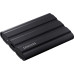 Внешние HDD и SSD/ Samsung External SSD T7 Shield, 1TB, Type C-to-C/A, USB 3.2 Gen2, R/W 1050/1000MB/s, IP65, 88x59x13mm, 98g, Black (12 мес.)