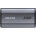 Твердотельный накопитель/ ADATA External SSD SE880, 512GB, Type-C, USB 3.2 Gen2х2, up to R/W 2000/2000 MB/s, 64.8x35x12.5mm, Titanium Gray (5 лет)