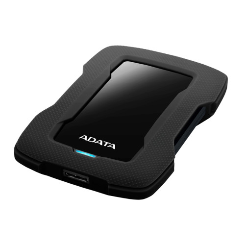 Внешний жесткий диск/ Portable HDD 5TB ADATA HD330 (Black), Silicone, USB 3.2 Gen1, 133x89x23mm, 316g /3 года/