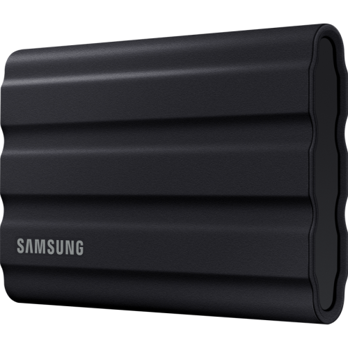 Внешние HDD и SSD Samsung External SSD T7 Shield, 4TB, Type C-to-C/A, USB 3.2 Gen2, R/W 1050/1000MB/s, IP65, 88x59x13mm, 98g, Black (12 мес.)