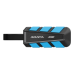 Твердотельный накопитель/ ADATA External SSD SC740, 2000GB, Type-C, USB 3.2 Gen2, R/W 1050/1000 MB/s, 121.8x40.5x22.3mm, Blue (5 лет)