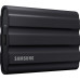 Внешние HDD и SSD Samsung External SSD T7 Shield, 1TB, Type C-to-C/A, USB 3.2 Gen2, R/W 1050/1000MB/s, IP65, 88x59x13mm, 98g, Black (12 мес.)