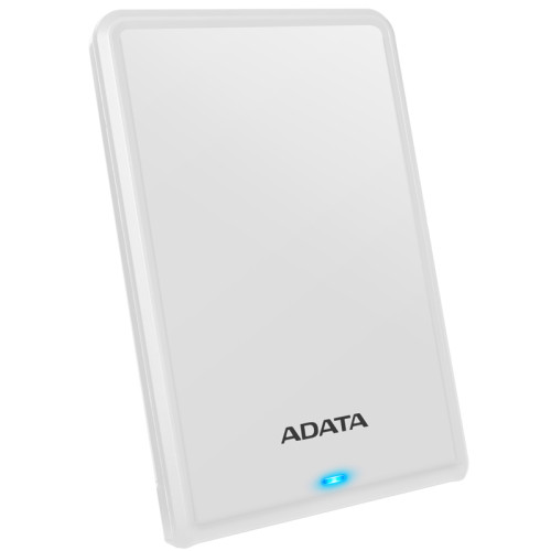 Внешний жесткий диск/ Portable HDD 2TB ADATA HV620S (White), USB 3.2 Gen1, 115x78x11.5mm, 152g /3 года/