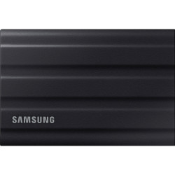 Внешние HDD и SSD/ Samsung External SSD T7 Shield, 1TB, Type C-to-C/A, USB 3.2 Gen2, R/W 1050/1000MB/s, IP65, 88x59x13mm, 98g, Black (12 мес.)