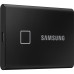 Внешние HDD и SSD/ Samsung External SSD T7 Touch, 1000GB, Touch ID, Type-C, USB 3.2 Gen2, R/W 1050/1000MB/s, 85x57x8mm, Black (12 мес.)