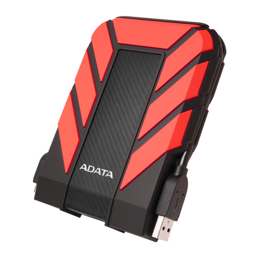 Внешний жесткий диск/ Portable HDD 2TB ADATA HD710 Pro (Red), IP68, USB 3.2 Gen1, 133x99x27mm, 390g /3 года/